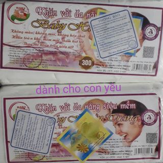 Khăn vải khô đa năng cho bé