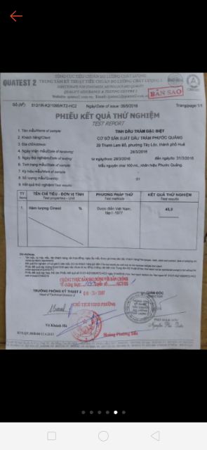 TINH DẦU TRÀM PHƯỚC QUẢNG