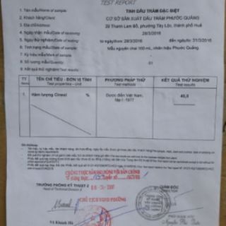 TINH DẦU TRÀM PHƯỚC QUẢNG