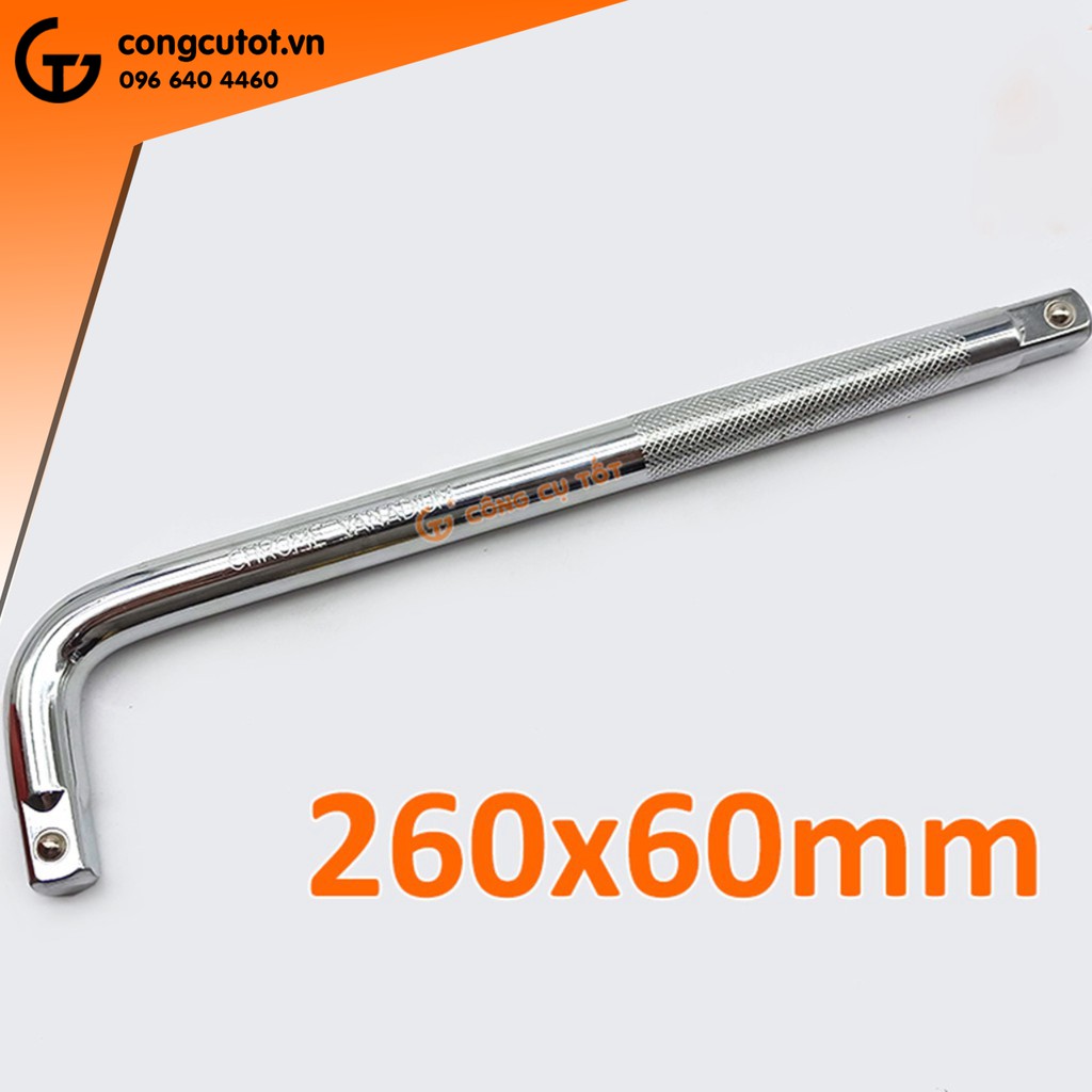 Bộ tuýp 8-24 cần cong hộp nhựa đỏ