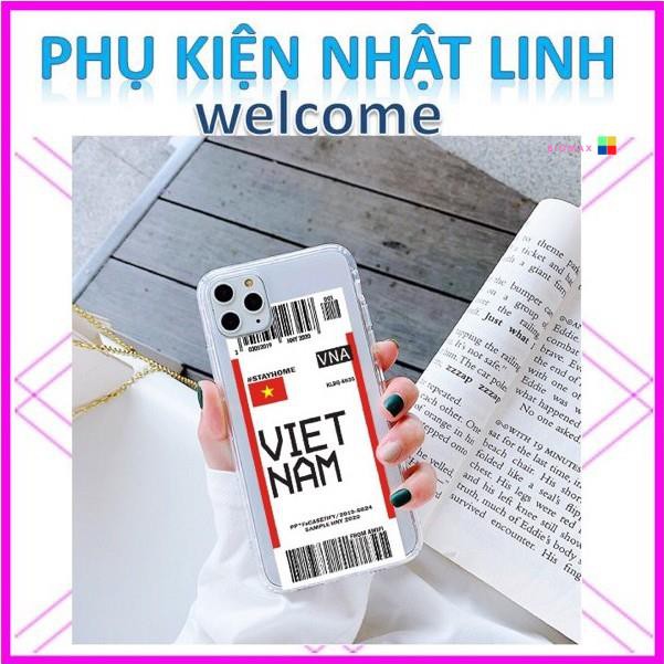 Ốp Lưng iphone - Ốp iphone Ticket Vn Win Trơn /6/6s/6plus/6s plus/7/8/7plus/8plus/x/xs/xs max/11/11pro max/12/12promax