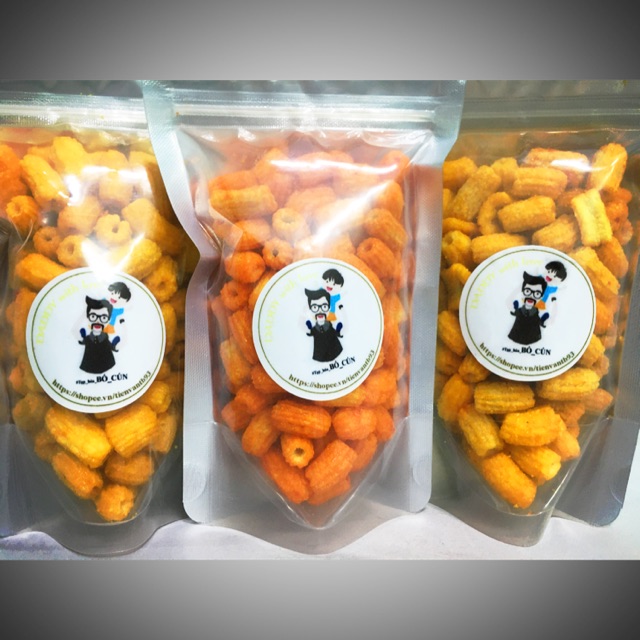 Nui sen sấy giòn( hai màu vàng+ đỏ)