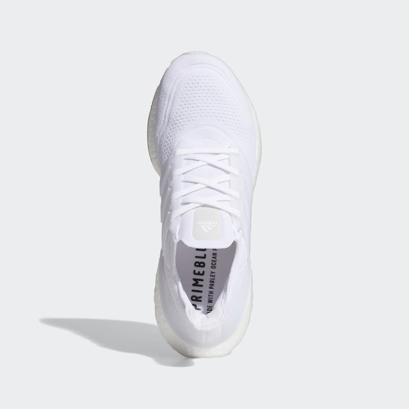 Giày Sneaker Thể Thao Adidas Ultra boost 21 Nam "Triple White" FY0379 - Hàng Chính Hãng - Bounty Sneakers