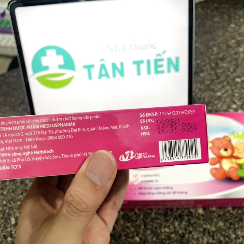 Siro ăn ngon, tăng đề kháng, bổ sung dinh dưỡng cho bé MEDI Kid