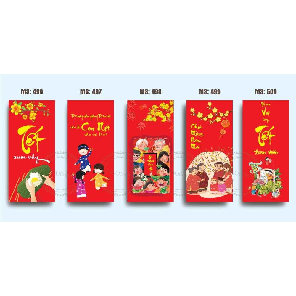 [Giá Sale] Combo 10 bao lì xì Tết 2020