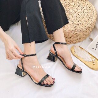 Sandal 5 phân đế bóng mới