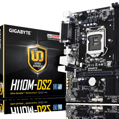 [Mã 267ELSALE hoàn 7% đơn 300K] Mainboard Gigabyte H110M-DS2 DDR4