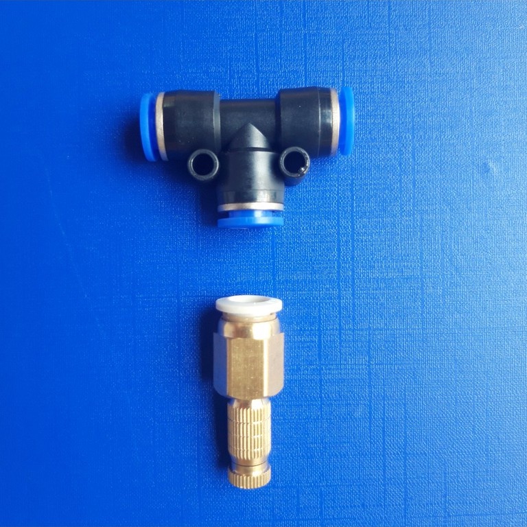 Combo 5 bộ đế cuối thẳng + béc phun sương số 1-8 TẶNG 5 CO, T