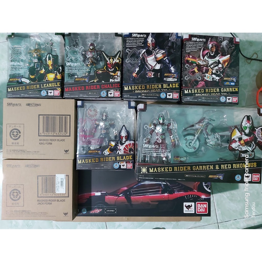 Đồ Chơi Mô Hình SHF Kamen Rider Blade - Siêu Nhân Thẻ Bài