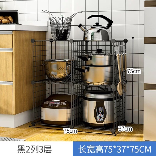 KỆ LƯỚI ĐỂ NHÀ BẾP TIỆN ÍCH. Rất chắc chắn