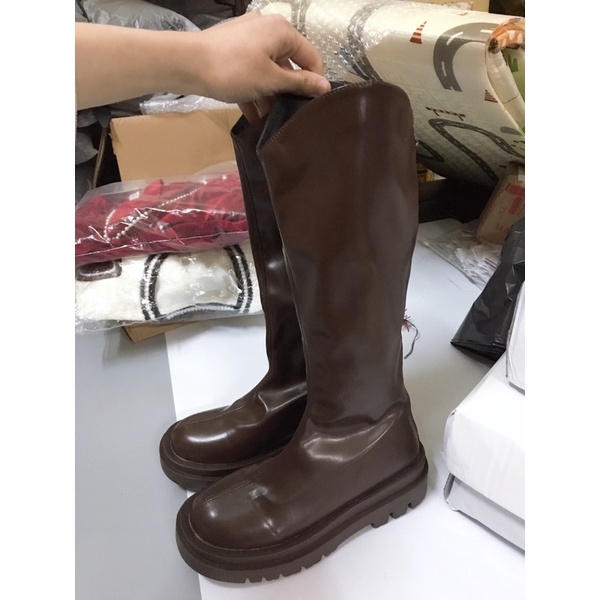 Boot nữ mẫu mới hot trend , da mềm hàng quảng châu , kèm ảnh thật