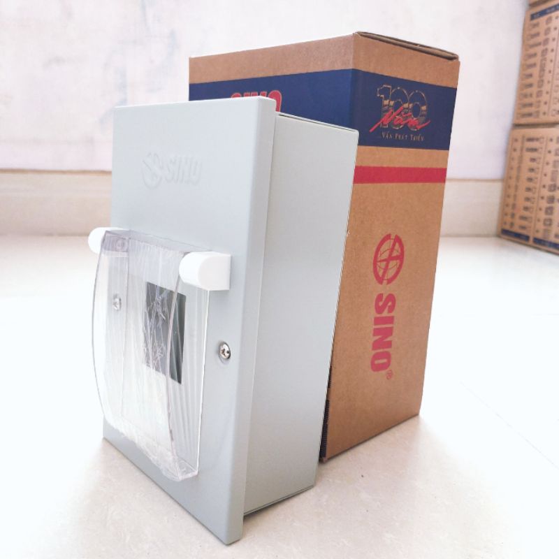 Tủ điện vỏ kim loại chứa 2 Module SINO EM2PL , EM2PS