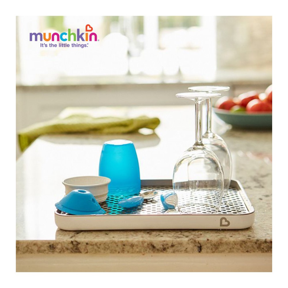 Giá úp bình sữa Inox Munchkin