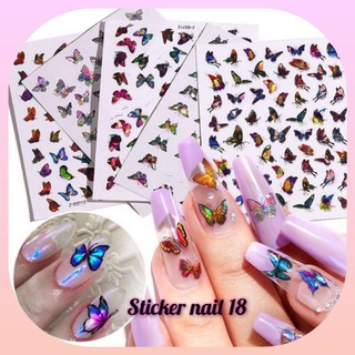 Sticker Nail dán móng ,sticker bướm nail cao cấp giá rẻ