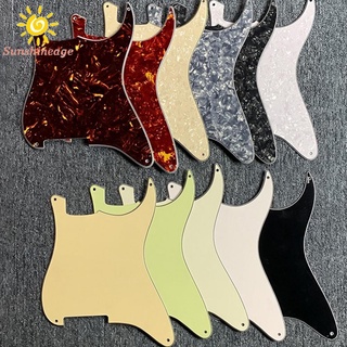 SUNAGE- ~Guitar Pickguard 3Ply 4Hole Accessories Musical Instruments Part Durable