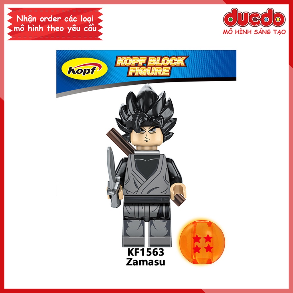 Minifigures các nhân vật 7 viên ngọc rồng mới nhất - Đồ chơi Lắp ghép Mini Dragon Ball Goku KF6142 Mô hình