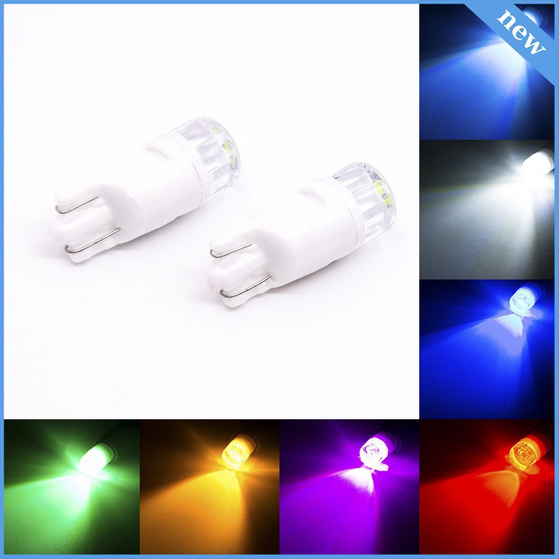 2 Đèn Led T10 W5W Cho Xe Hơi