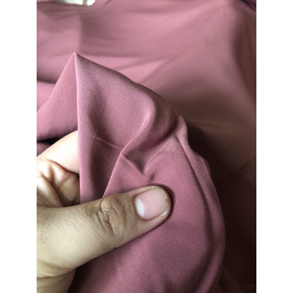 Vải Đũi Trơn Màu Kem Hồng+Hồng Đỗ may váy áo,bộ đồ mua hè mềm mátoo