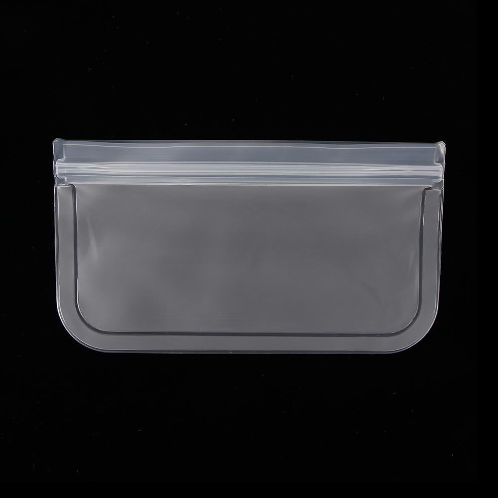 Bộ 1 / 3 Túi Đựng Thức Ăn Có Khóa Kéo Tái Sử Dụng Tiện Lợi