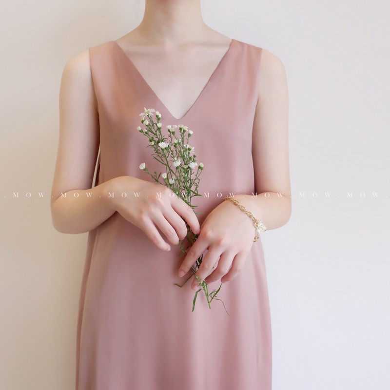 Váy lụa Aiko (Aiko dress) made by Mow Studio | BigBuy360 - bigbuy360.vn