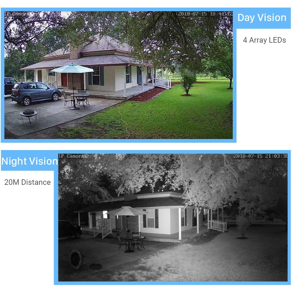 Camera an ninh HAMROL không dây Icsee 2Mp 1080P kết nối Wifi hỗ trợ tầm nhìn ban đêm