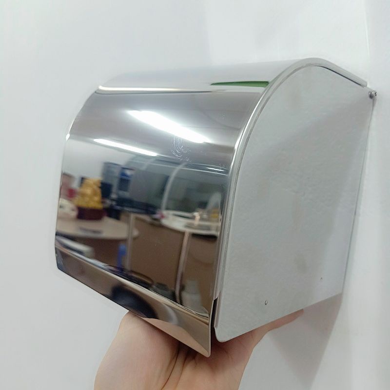 Hộp đựng giấy vệ sinh inox