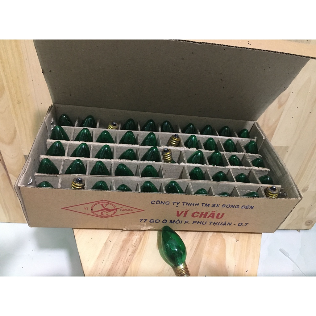 Bóng đèn trái ớt sợi đốt, bóng cà na sợi đốt, bóng trái ớt mẻ chai, bóng quả nhót E12