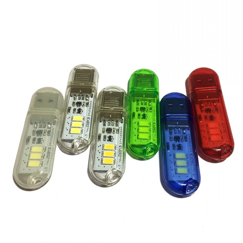 Đèn LED Đọc Sách Mini Công Tắc Cảm Ứng Cổng USB Tiện Dụng