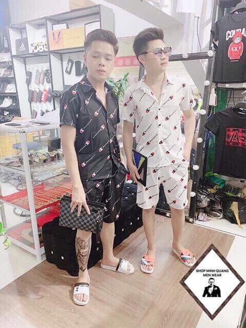 Bộ Champion Chất Lụa Hàn Đẹp [ Có sẵn ] | BigBuy360 - bigbuy360.vn