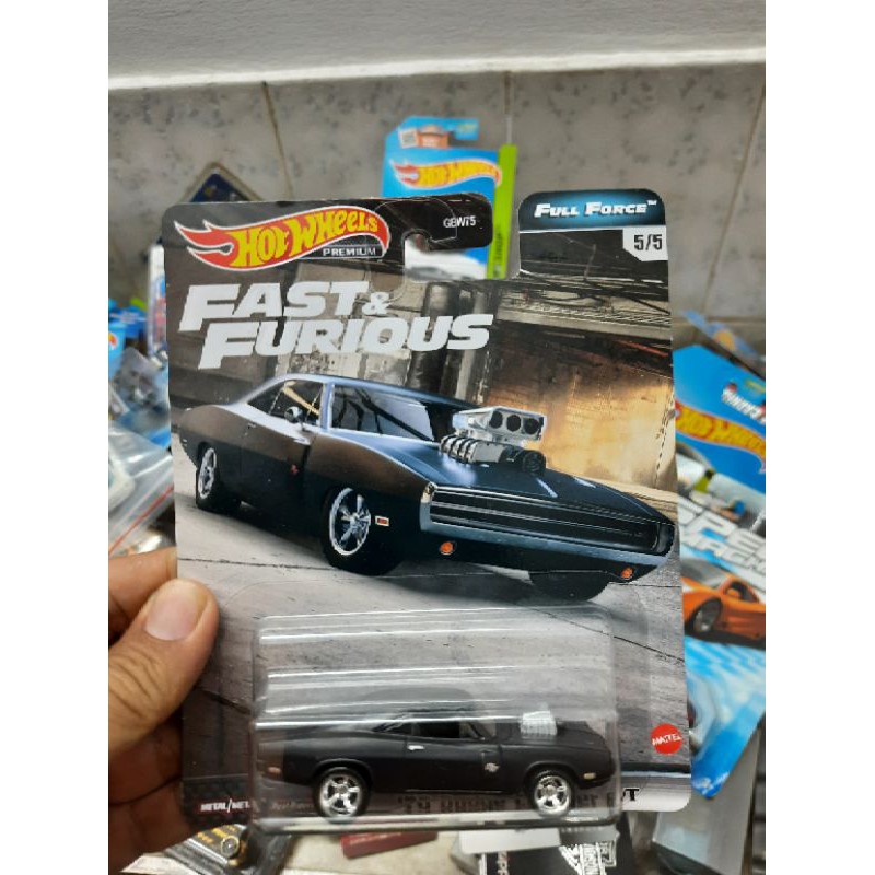 xe Hot Wheels real riders 1970 Dodge Charger series fnf, hàng hiếm
