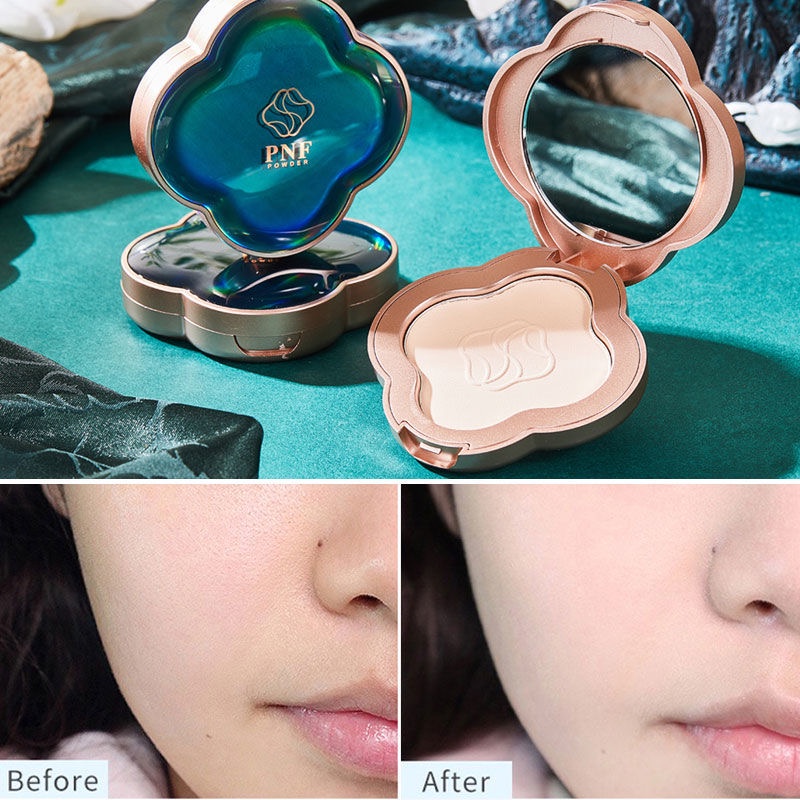 Phấn Nén Che Khuyết Điểm Dưỡng Ẩm Kiểm Soát Dầu Làm Sáng Da Thoáng Khí Kháng Nước