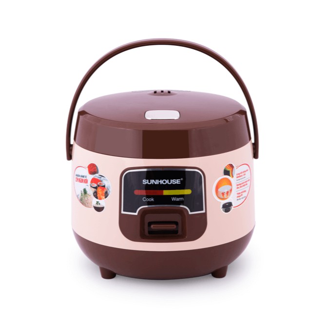 Nồi cơm điện SUNHOUSE SHD8208C dung tích 1 Lít, Chống Dính Tốt