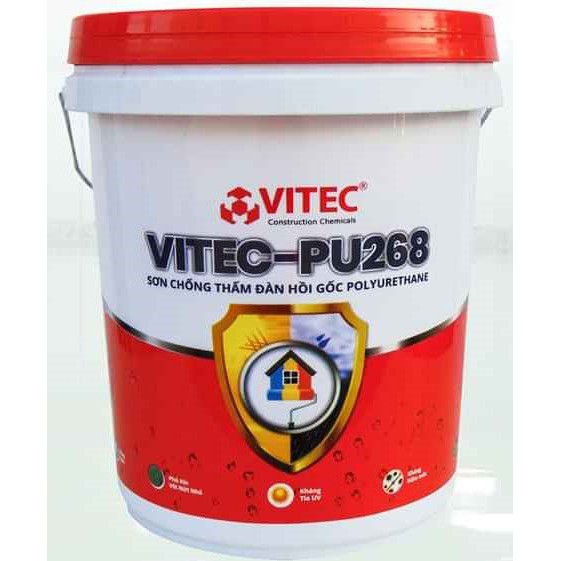 VITEC PU 268 - Chất chống thấm Polyurethane biến tính một thành phần - Thùng 20kg