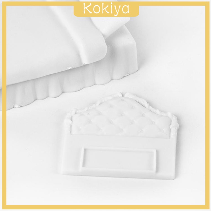 Giường Ngủ Mini Tỉ Lệ 1 / 25 G Trang Trí Nhà Búp Bê