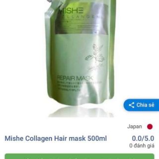 HẤP TÓC TÚI MISHE COLLAGEN NHẬP KHẨU NHẬT BẢN