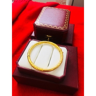 Lắc tay cứơi rồng phượng dát vàng 9999 tặng kèm hộp