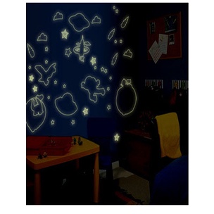 Decan dán tường, decan hình vũ trụ có phát quang ban đêm ABQ9611