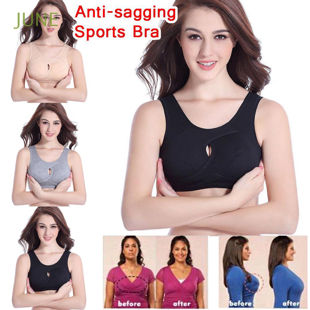 Áo ngực tập thể thao thiết kế không đường may chất liệu thoáng khí chống chảy xệ