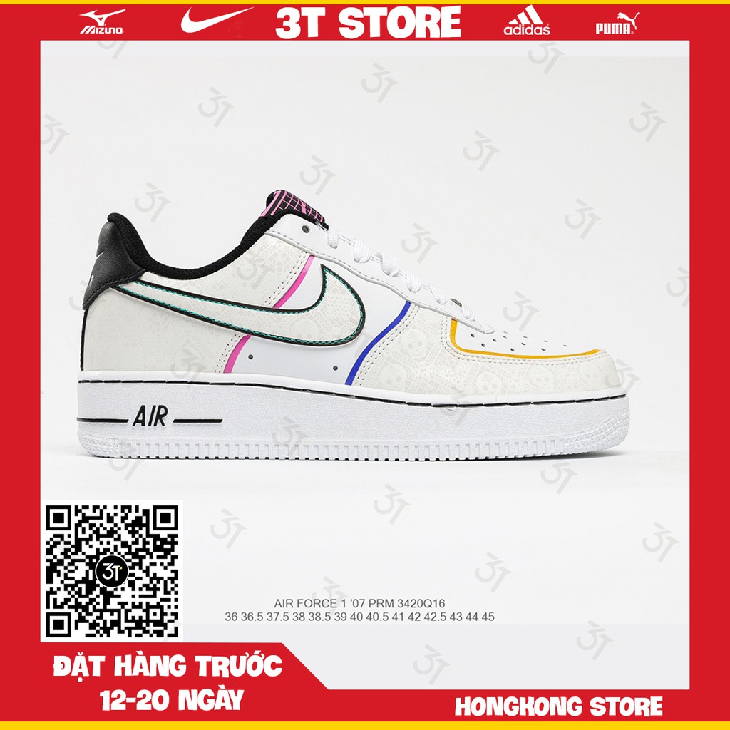 GIÀY SNEAKER MÃ SẢN PHẨM_Nike Air Force 1 Low "Day of e Dead" NHIỀU MÀU PHONG CÁCH FULLBOX + FREESHIP TOÀN QUỐC