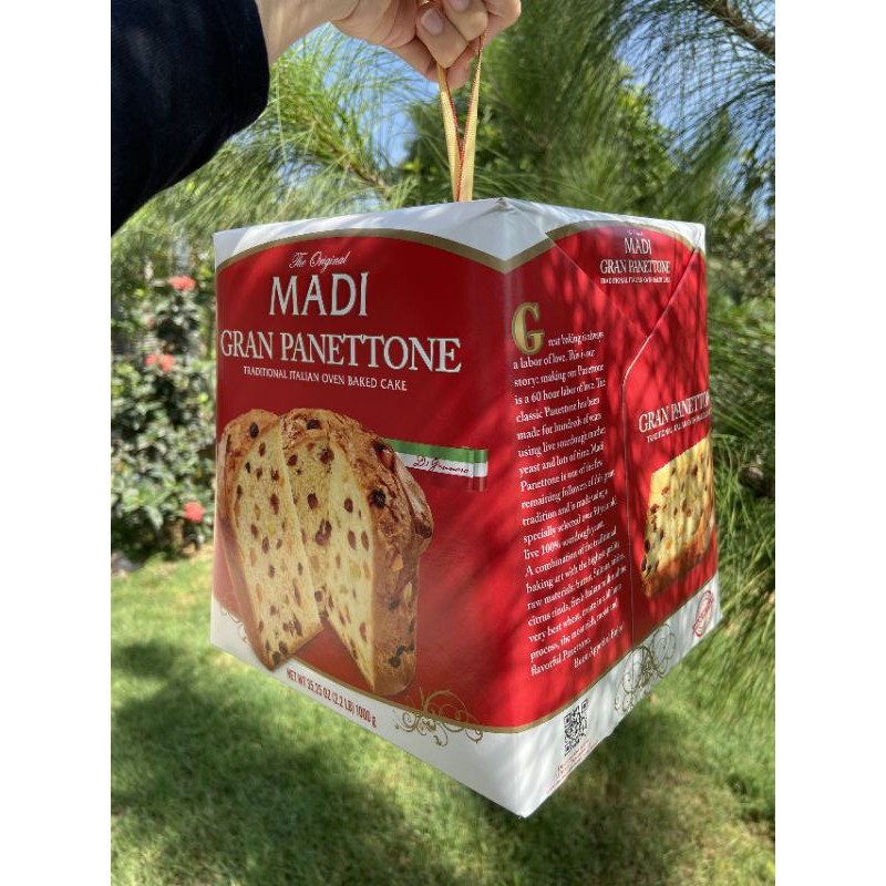 Bánh MADI GRAN PANETTONE ITALIA 1KG