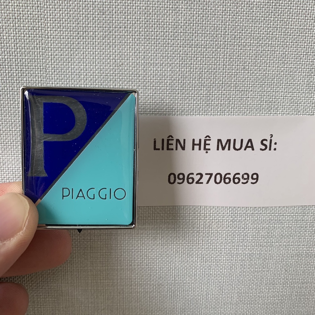 Logo tem cho xe Piaggio Vespa logo cho dòng xe ý