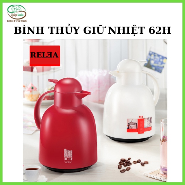 Phích Nước Nóng Giữ Nhiệt Hahulado RELEA Bình Thủy Giữ Nhiệt 62 Giờ 1.5 - 2.2 Lít Cute Chống Rò Rỉ·- Hàng Chính Hãng