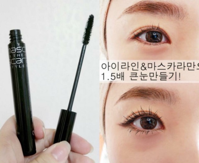 Mascara dài dày mi không lem Missha 4D the style mascara