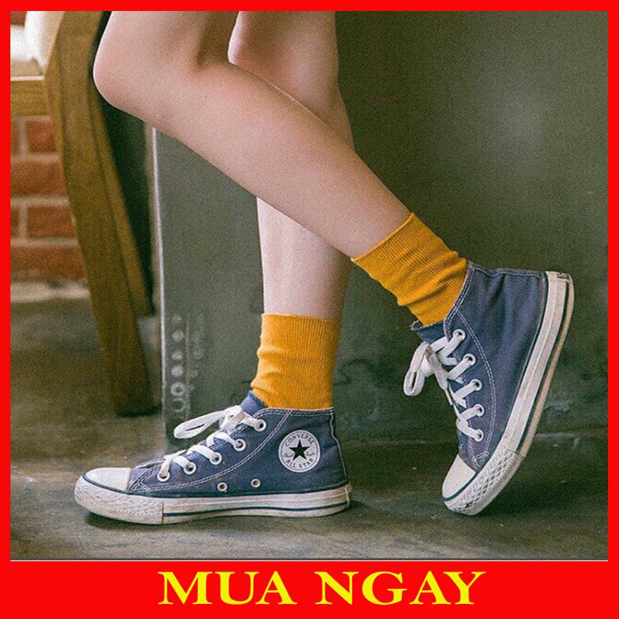 Combo 10 Tất Nữ Cổ Nhún Hàn Quốc TN11