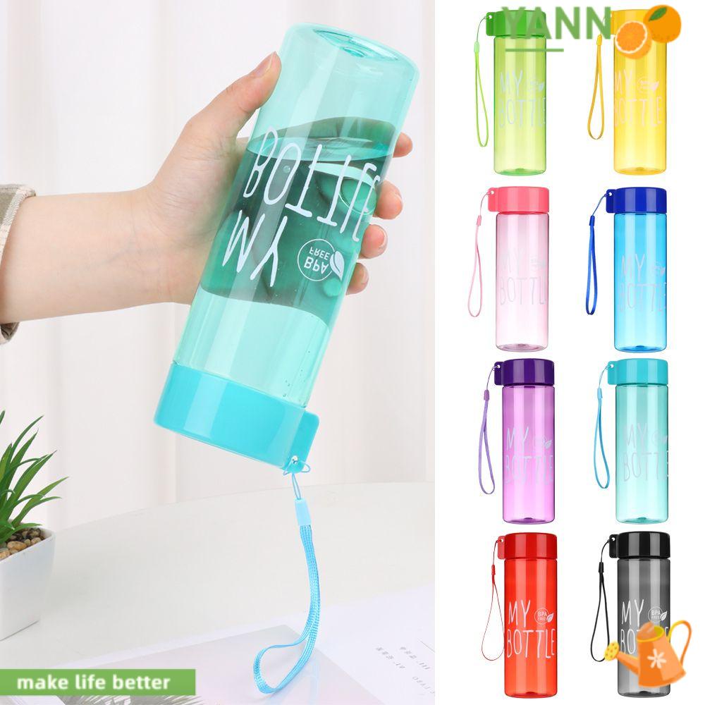 Bình Nước Thể Thao 500ML Bằng Nhựa Nhỏ Gọn Cho Nam Và Nữ