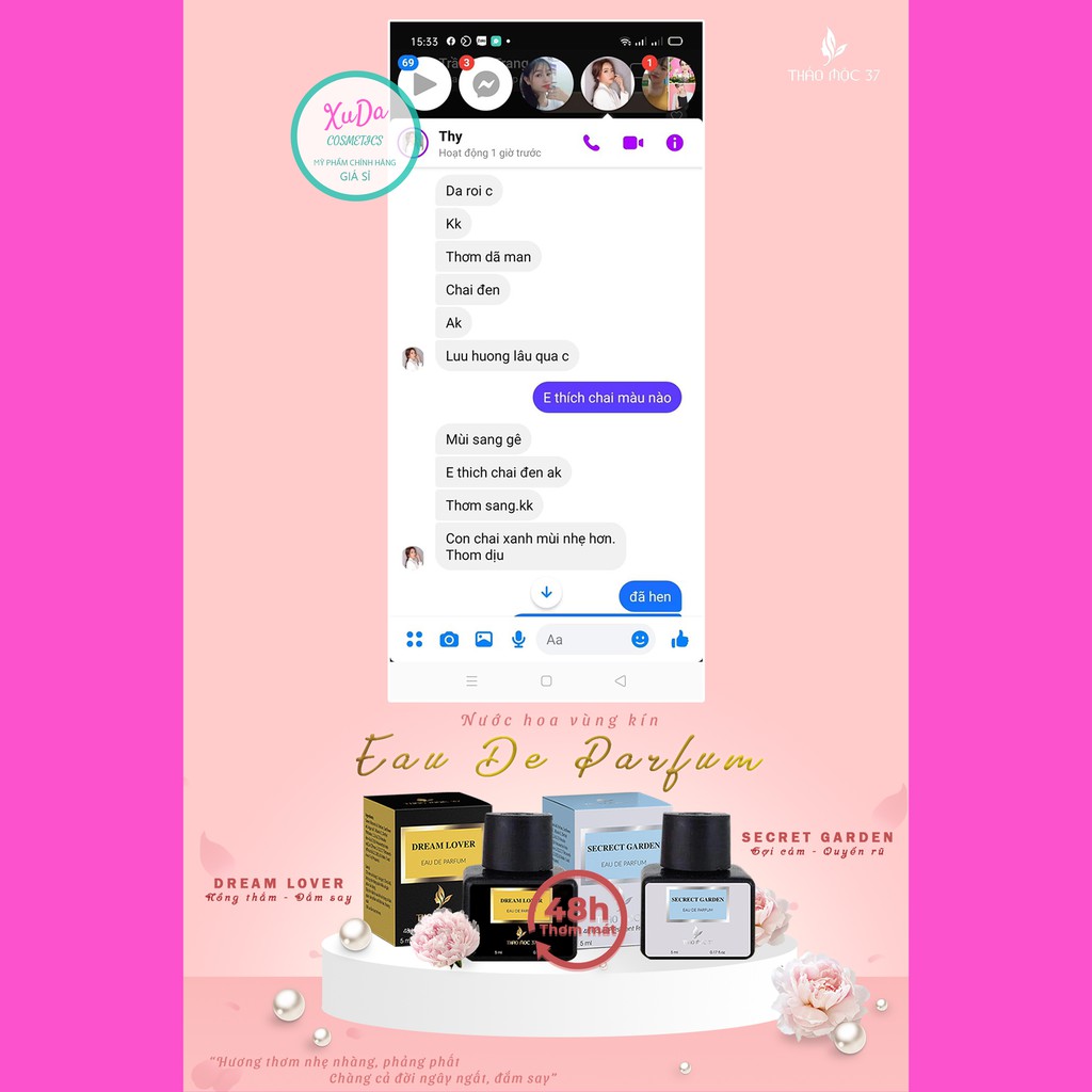 Nước hoa vùng kín thảo mộc 37 nước hoa vùng kín cho nữ lưu giữ hương thơm 48h | BigBuy360 - bigbuy360.vn