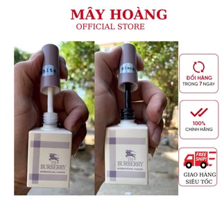 sơn gel đen trắng buberry