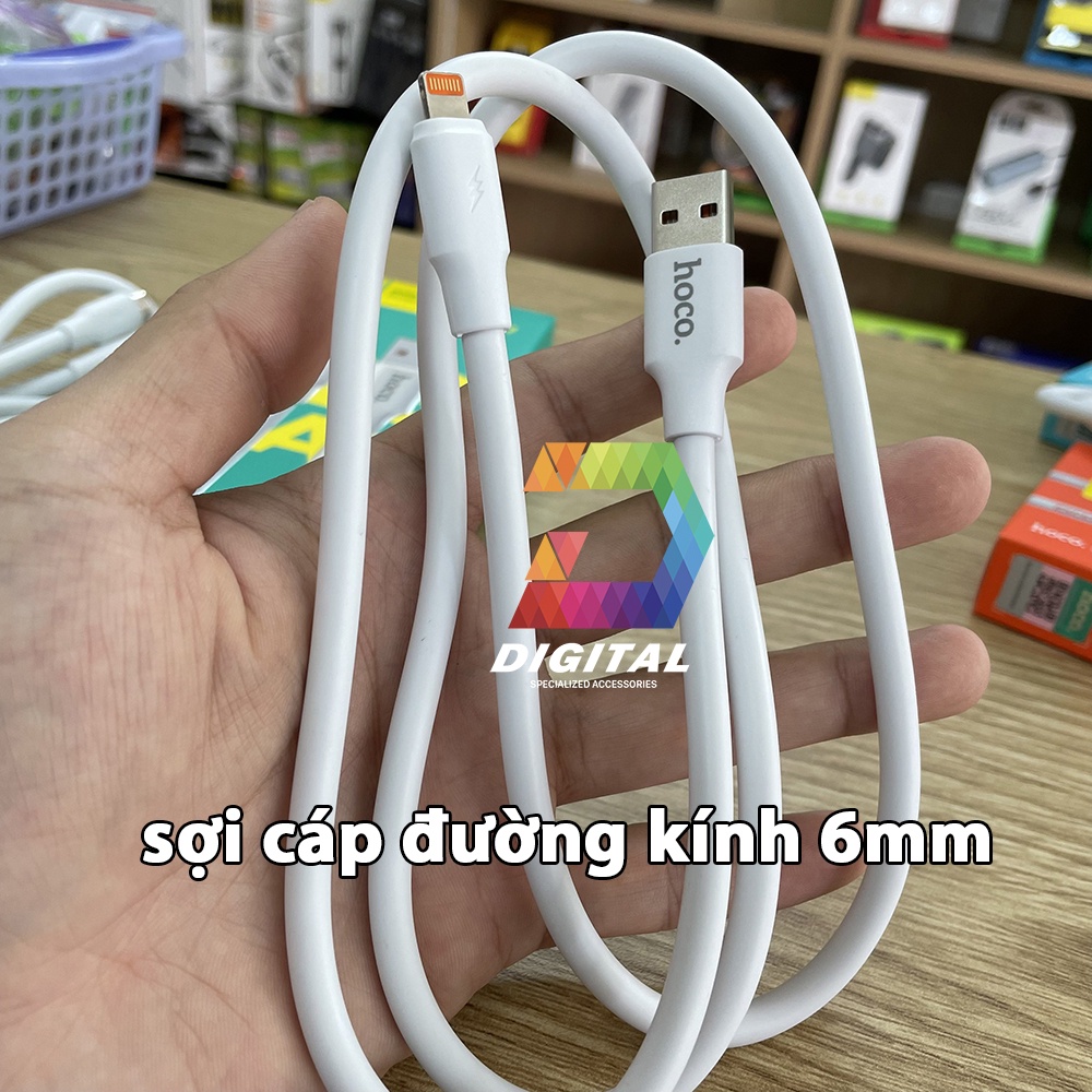Cáp Sạc Nhanh Hoco DU17 Dài 1 Mét ( ip,Type C,Micro )