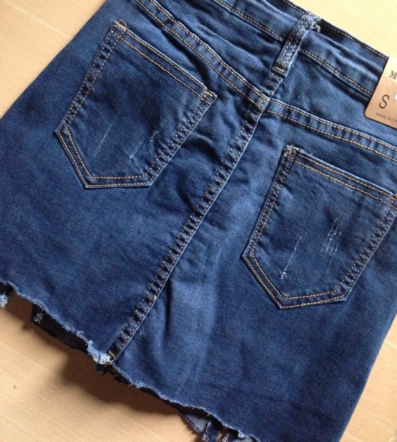 Chân Váy Jeans Demin Size S có quần bên trong
