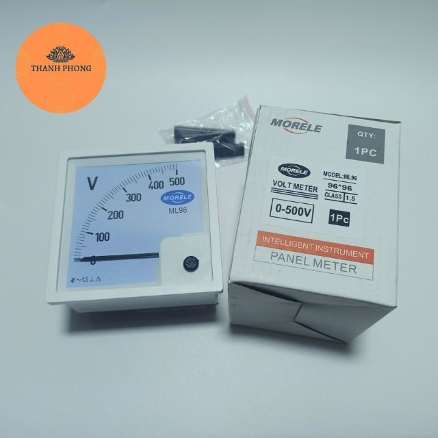 Đồng Hồ Vôn 500V 96*96 Đồng Hồ Tủ Điện Hàng Loại Tốt